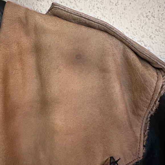 Black and Tan Leather Performance Jacket - Picture 2 of 16